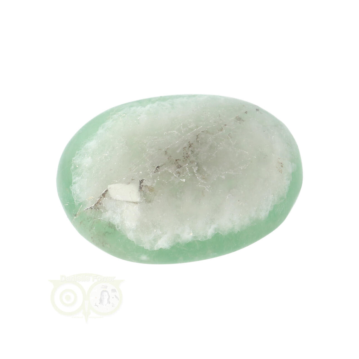 Groene Fluoriet handsteen Nr 20