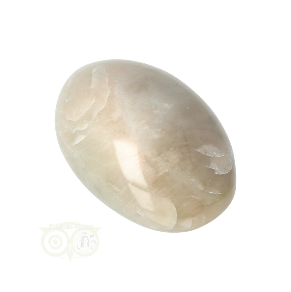 Groene Maansteen handsteen Nr 18