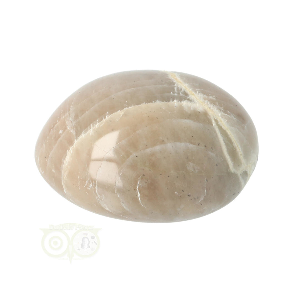 Green Moonstone hand stone No. 24