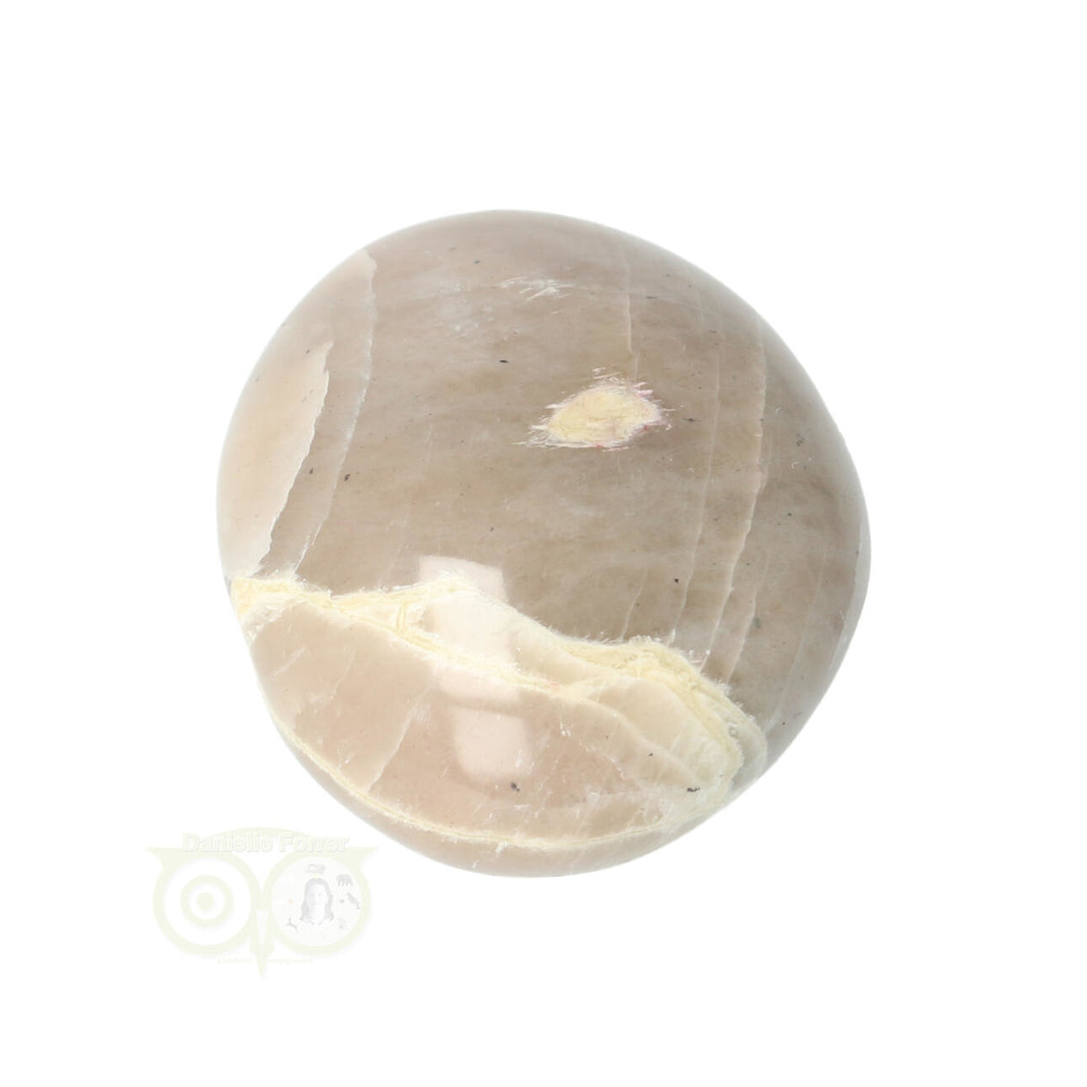 Green Moonstone hand stone No. 24