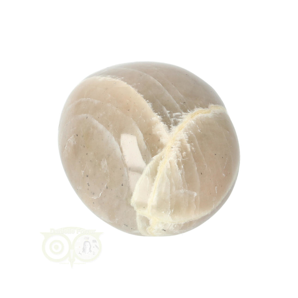 Green Moonstone hand stone No. 24