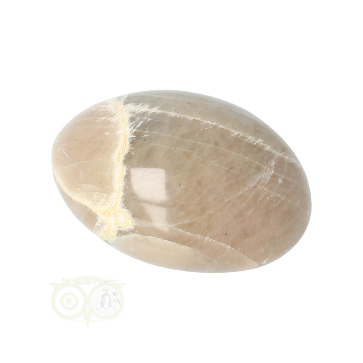 Green Moonstone hand stone No. 24