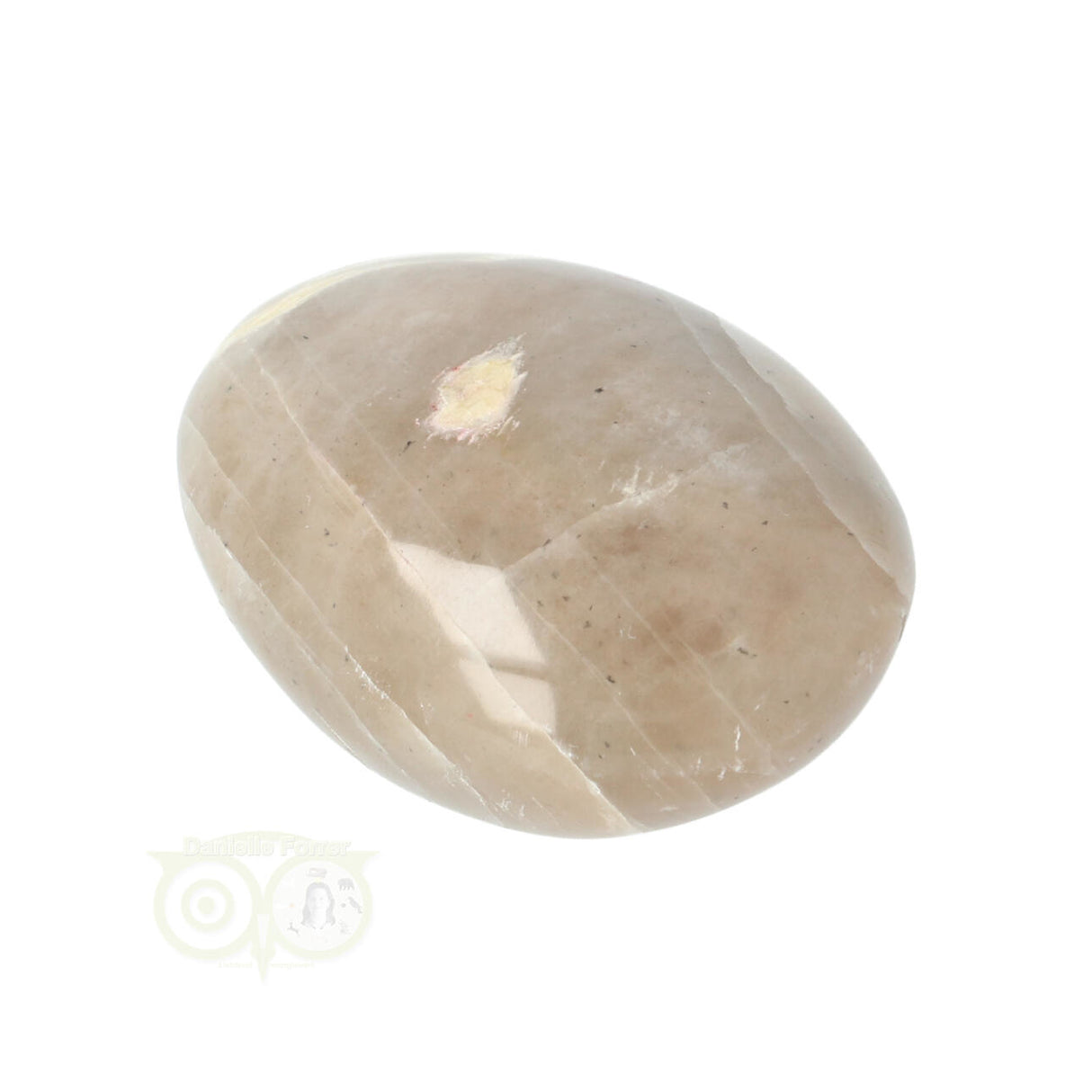 Green Moonstone hand stone No. 24