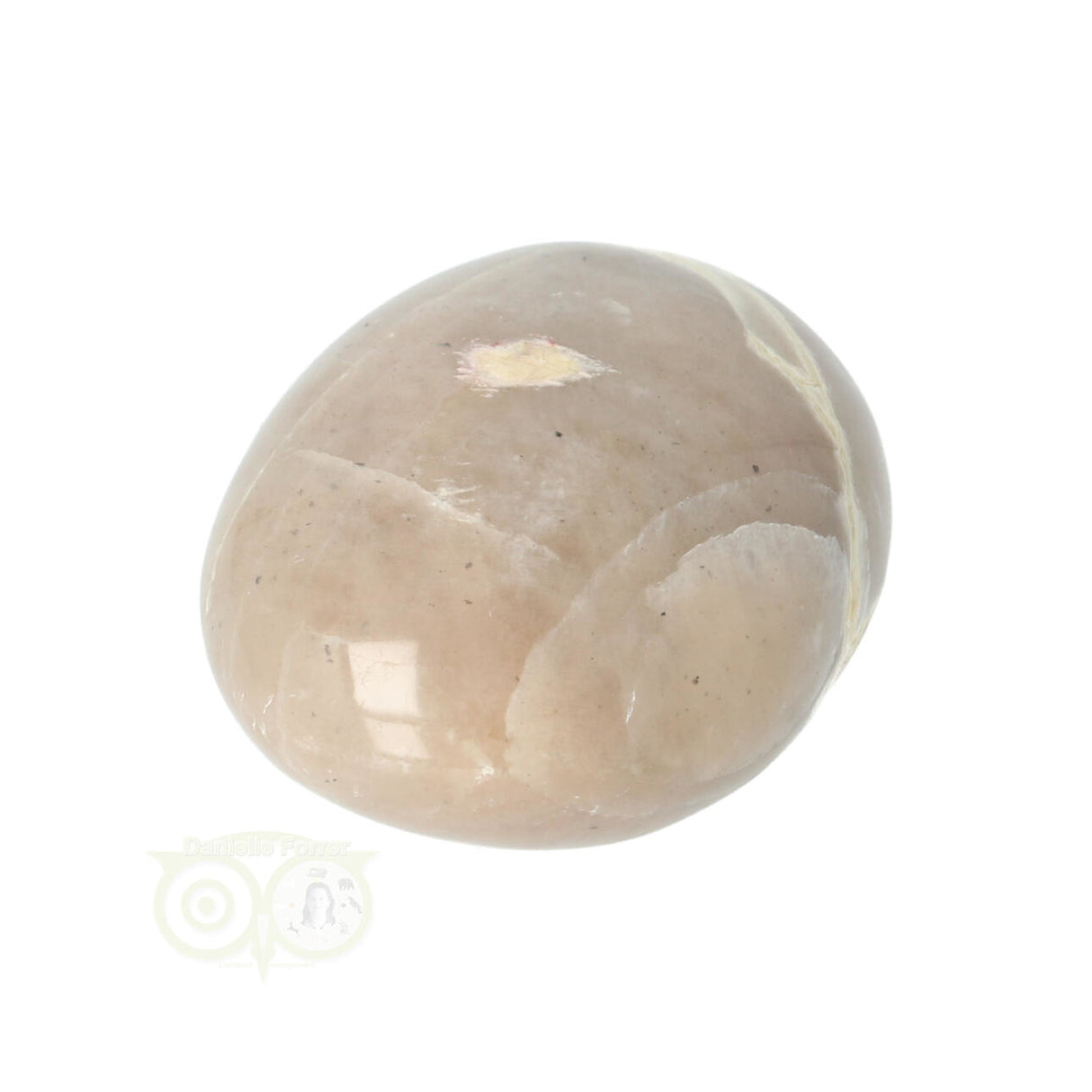 Green Moonstone hand stone No. 24