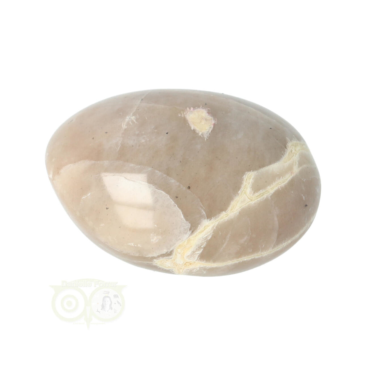 Green Moonstone hand stone No. 24