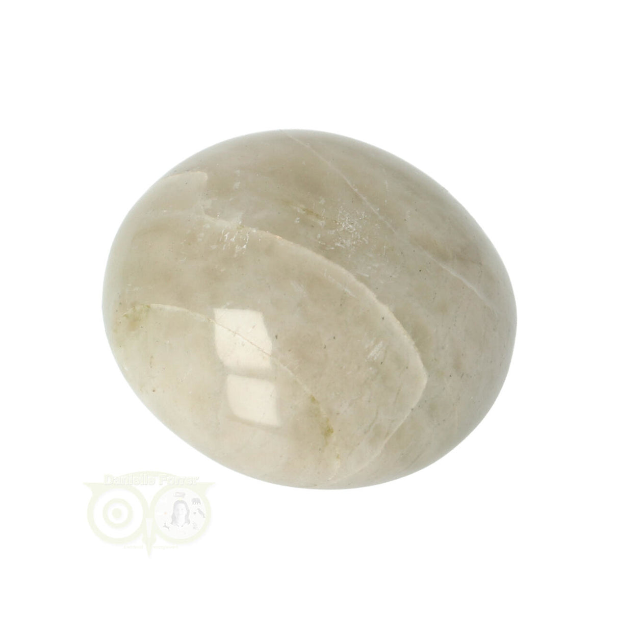Green Moonstone hand stone No. 30
