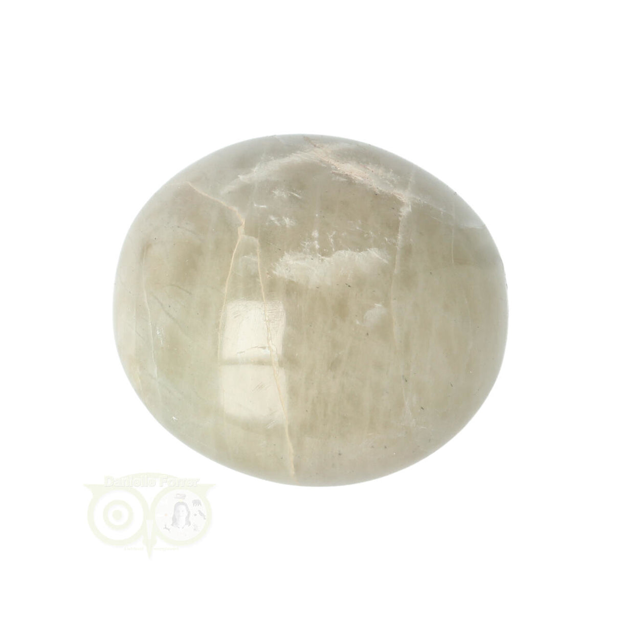 Green Moonstone hand stone No. 30