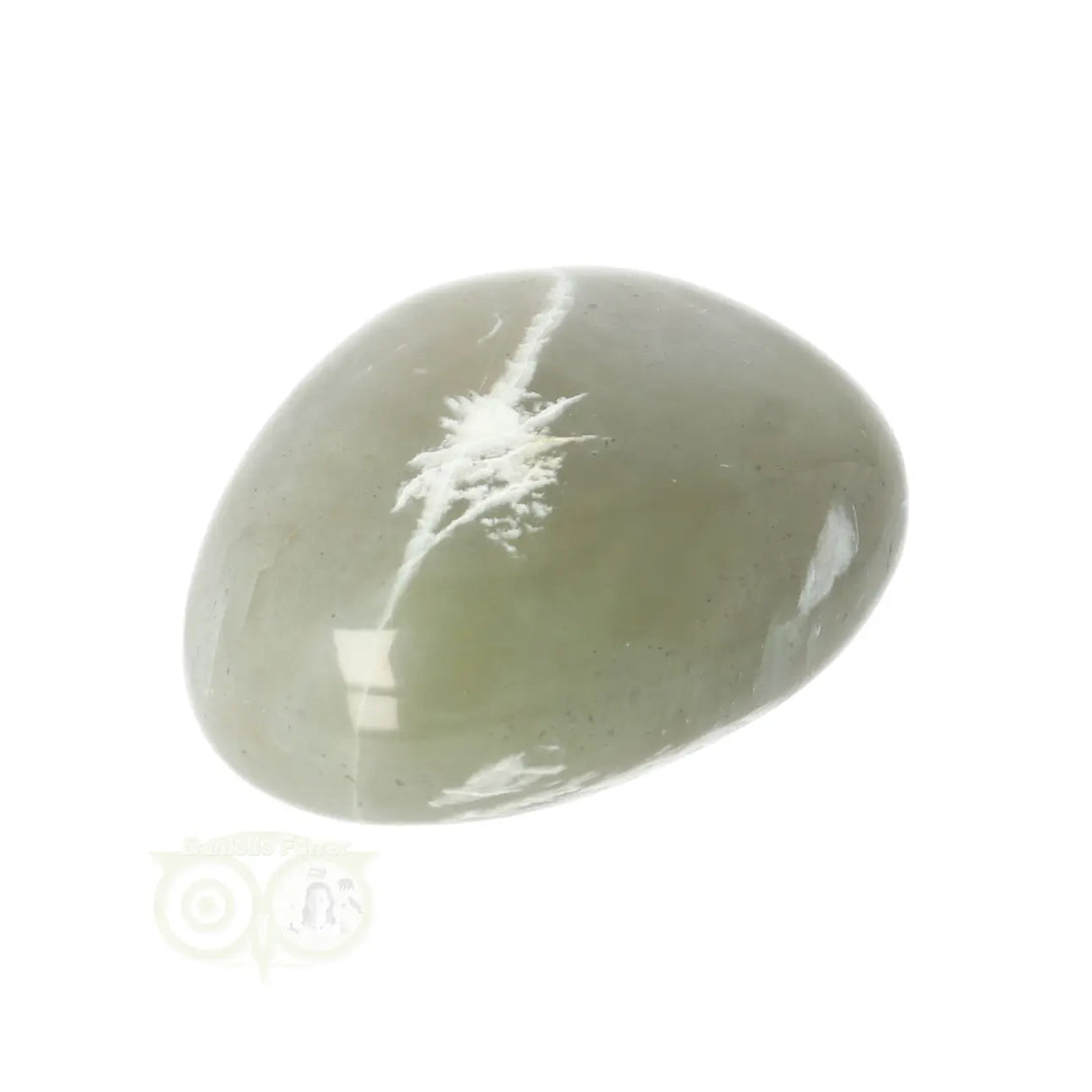 Groene Maansteen handsteen Nr 32