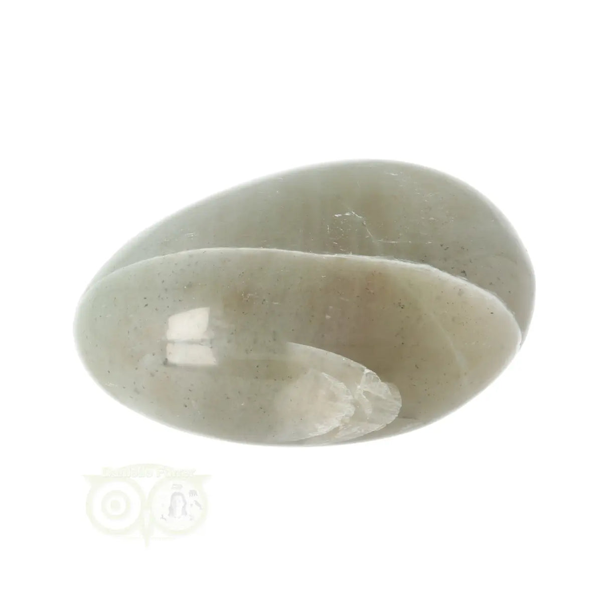 Groene Maansteen handsteen Nr 32