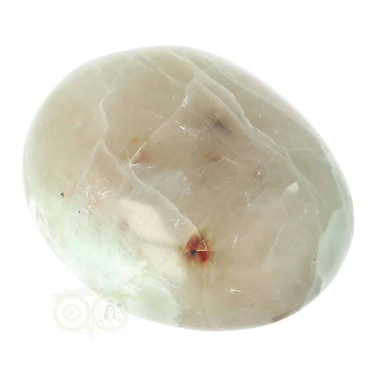 Groene Maansteen handsteen Nr 34