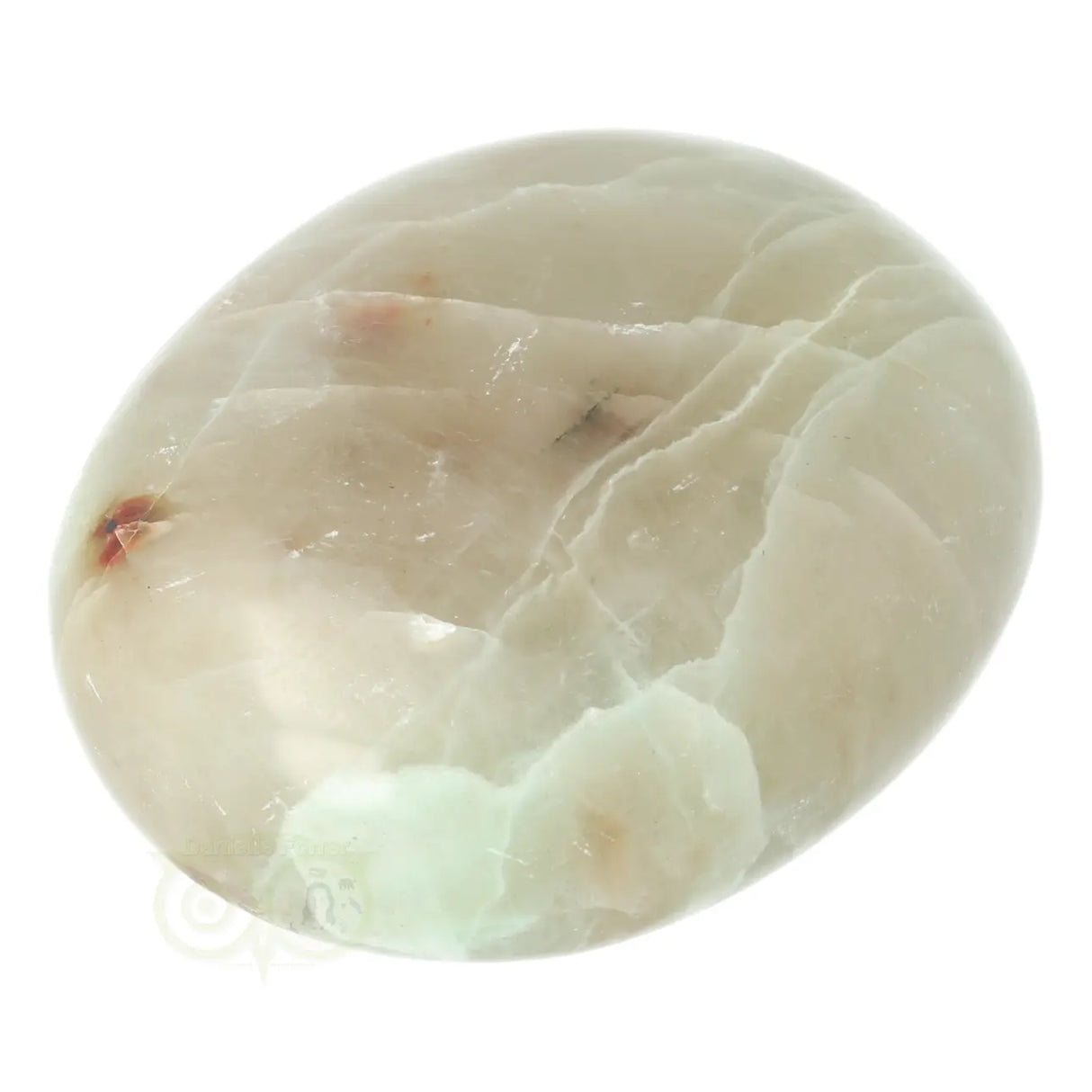 Groene Maansteen handsteen Nr 34