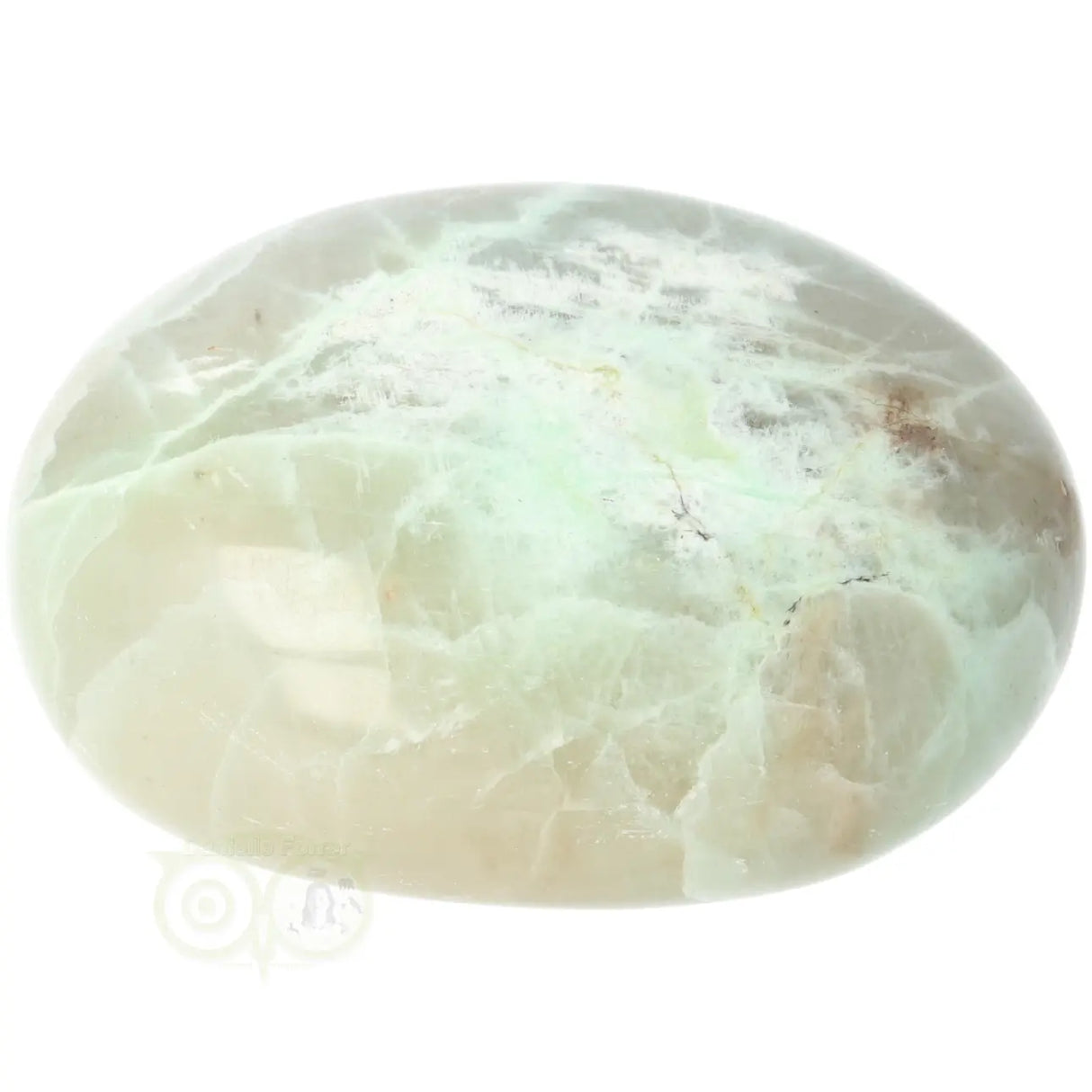 Groene Maansteen handsteen Nr 34