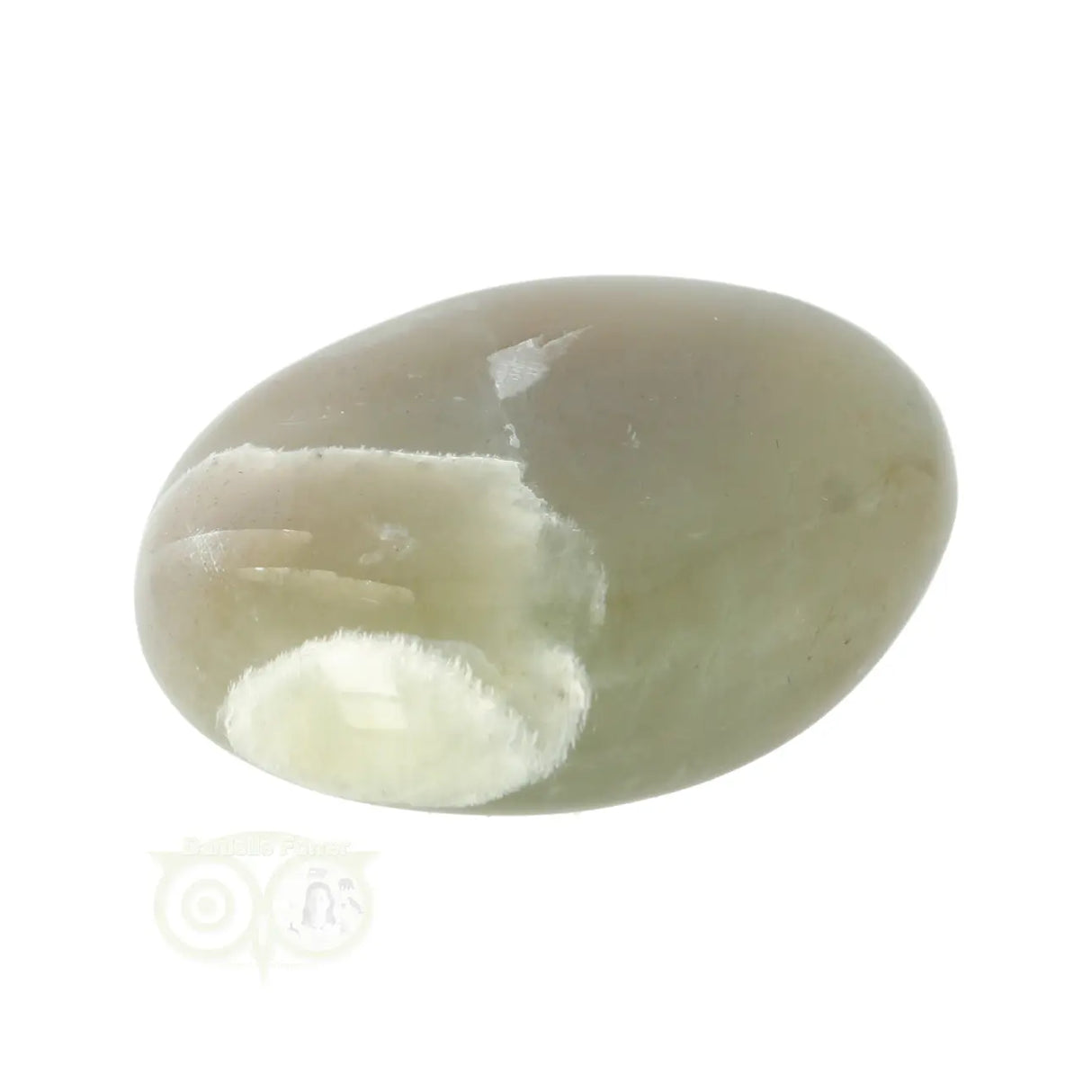 Groene Maansteen handsteen Nr 35