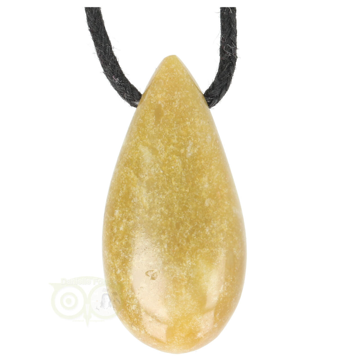 Grüner Opal-Tropfenanhänger Nr. 26