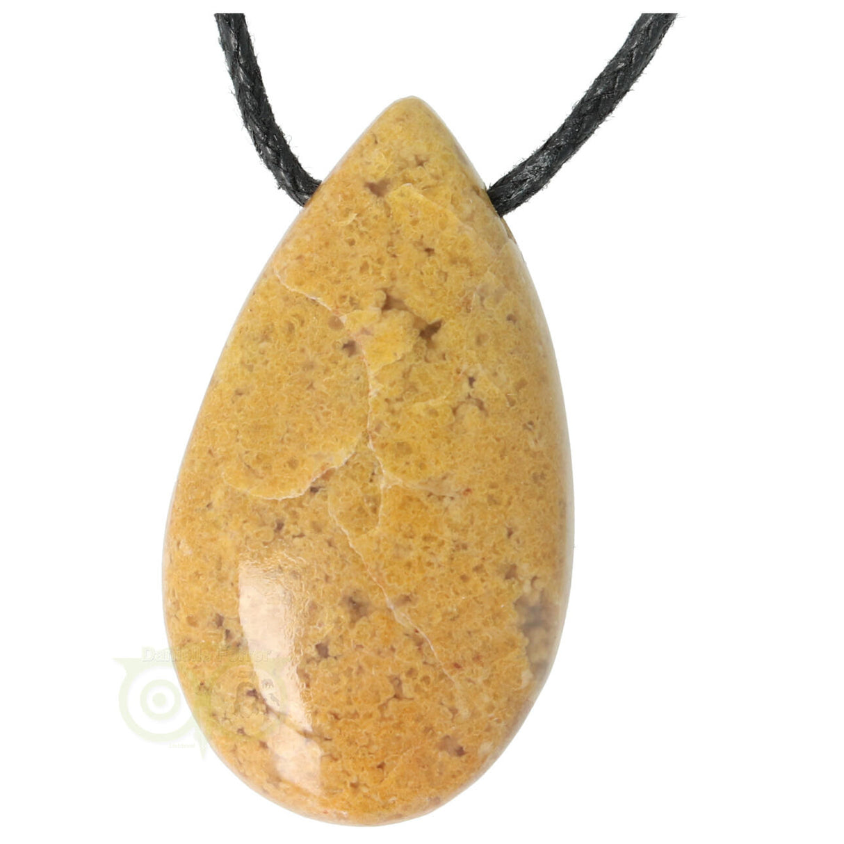 Groene Opaal druppel hanger Nr 8