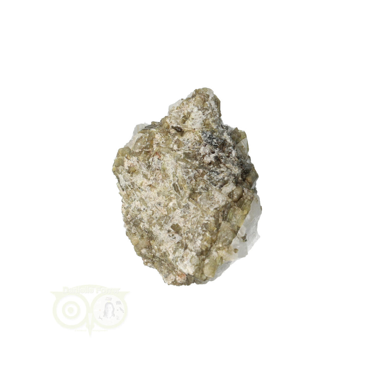 Grüner Turmalin in Quarz Nr. 31