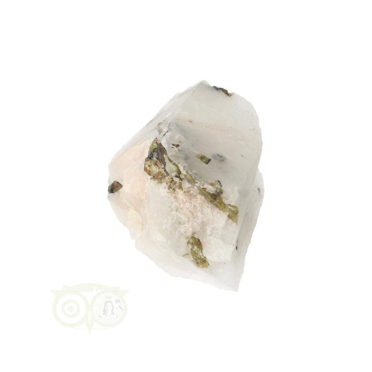 Green Tourmaline in Quartz No. 32