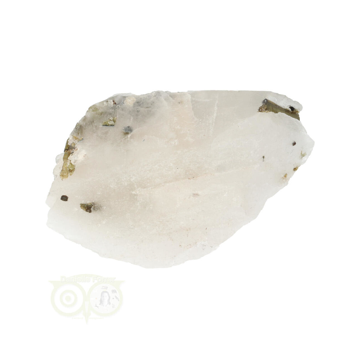 Green Tourmaline in Quartz No. 32