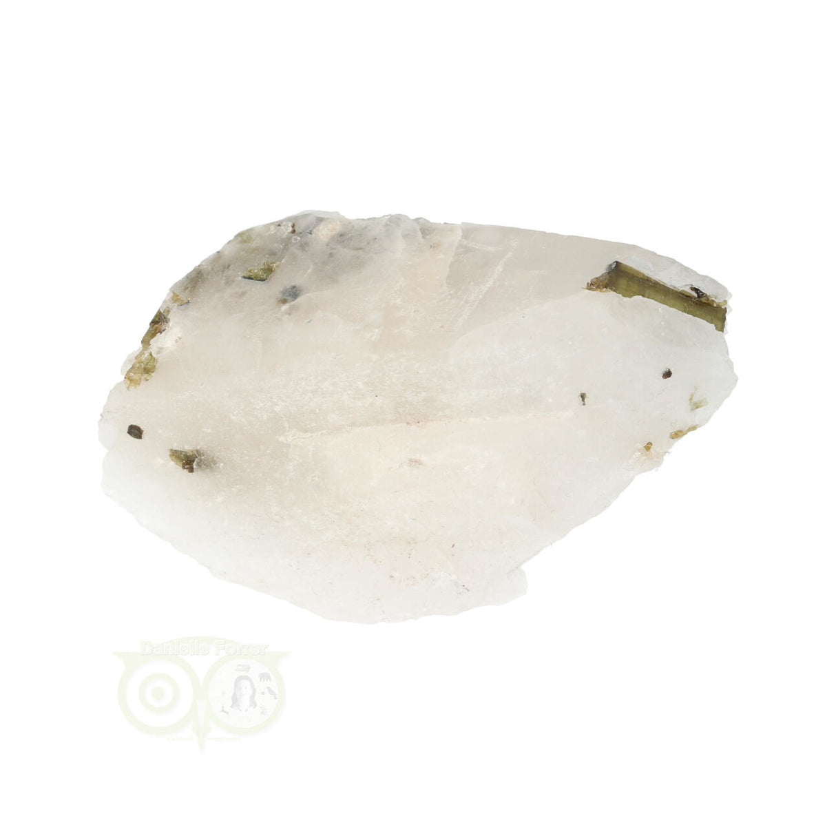 Green Tourmaline in Quartz No. 32