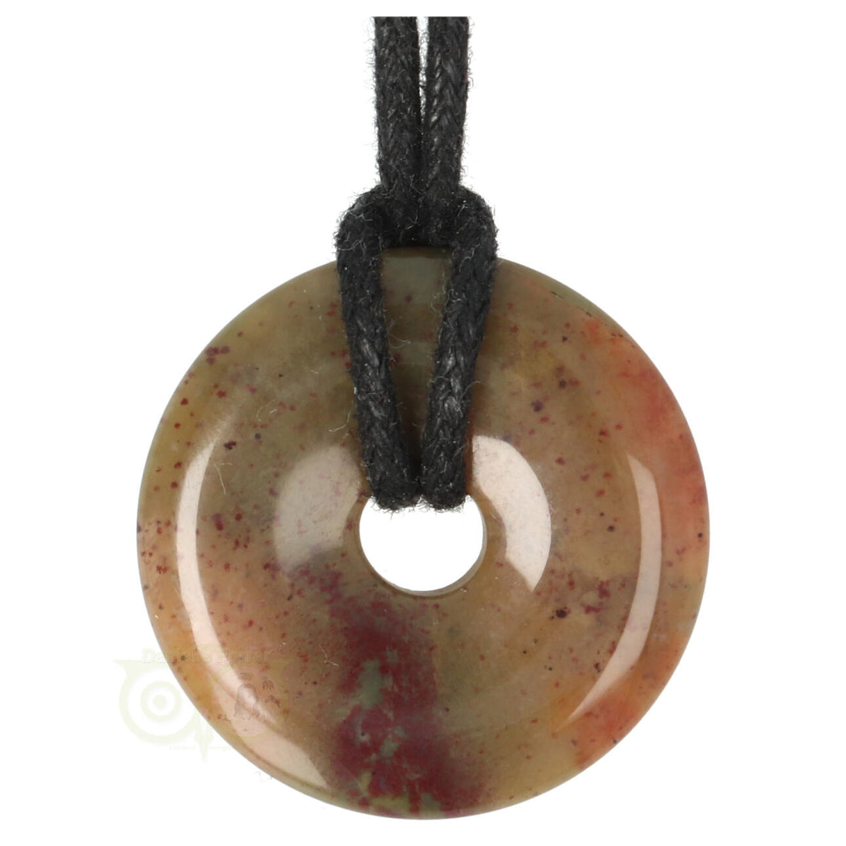 Heliotroop Donut hanger Nr 18 - Ø 3 cm