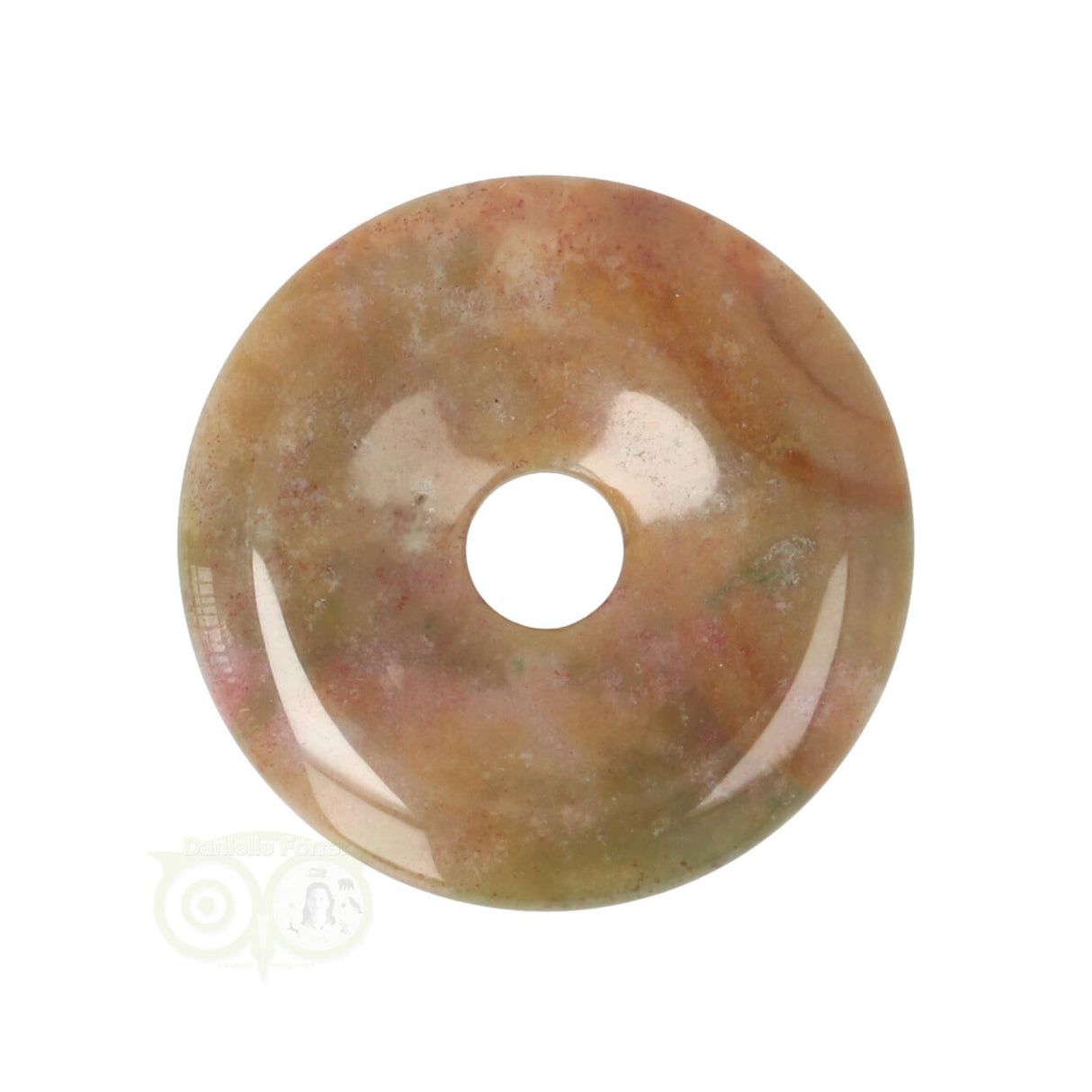 Heliotroop Donut hanger Nr 19 - Ø 3 cm