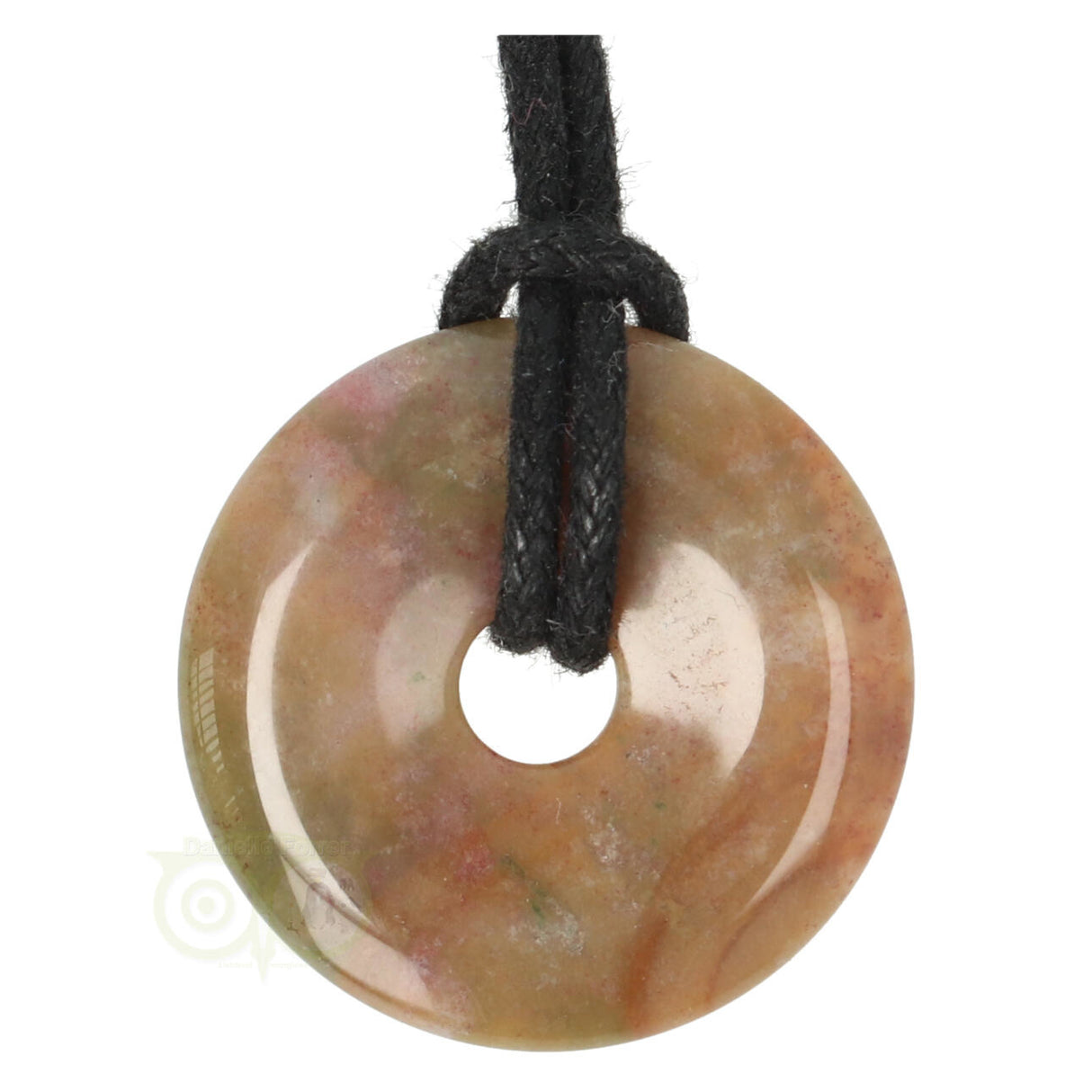 Heliotroop Donut hanger Nr 19 - Ø 3 cm