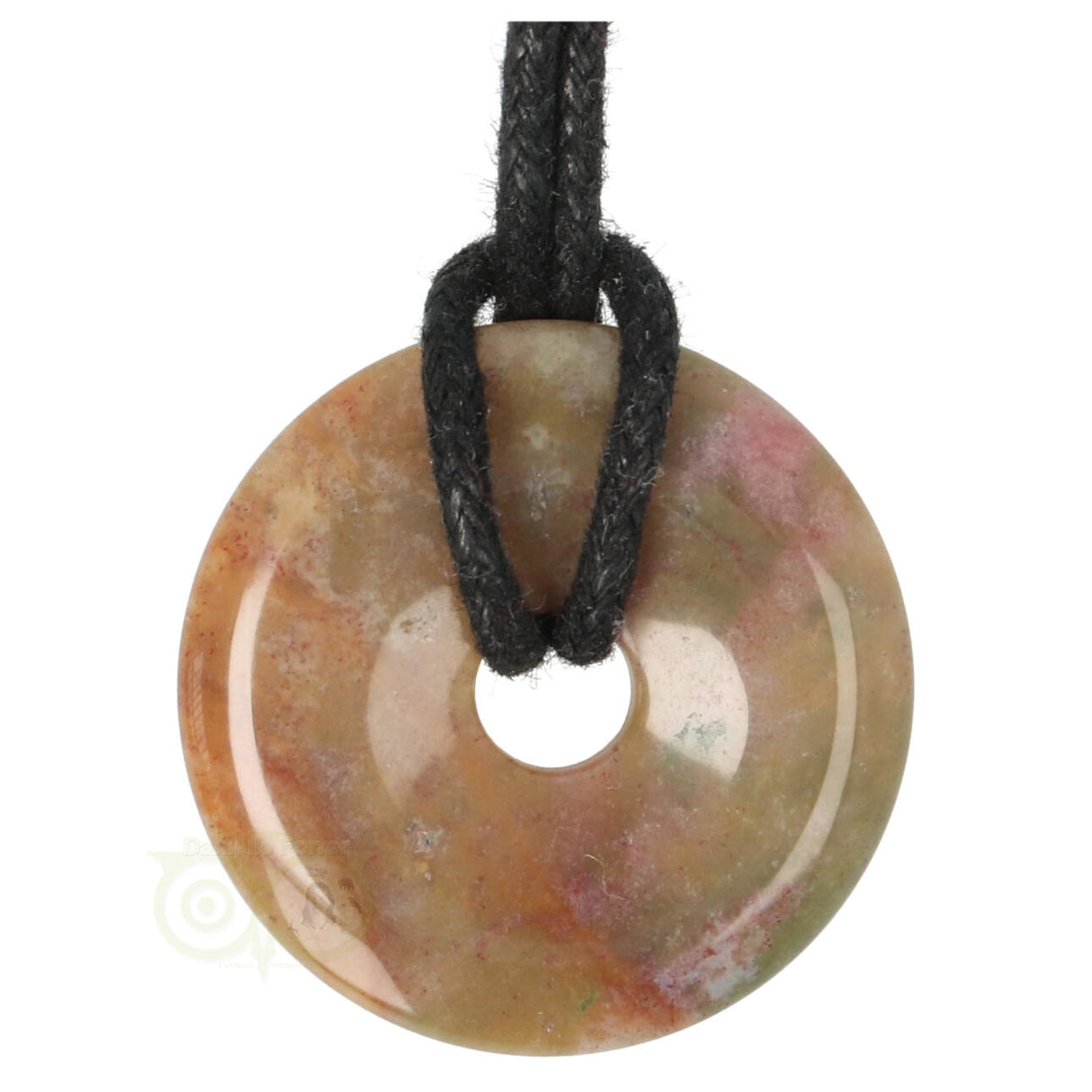 Heliotroop Donut hanger Nr 19 - Ø 3 cm