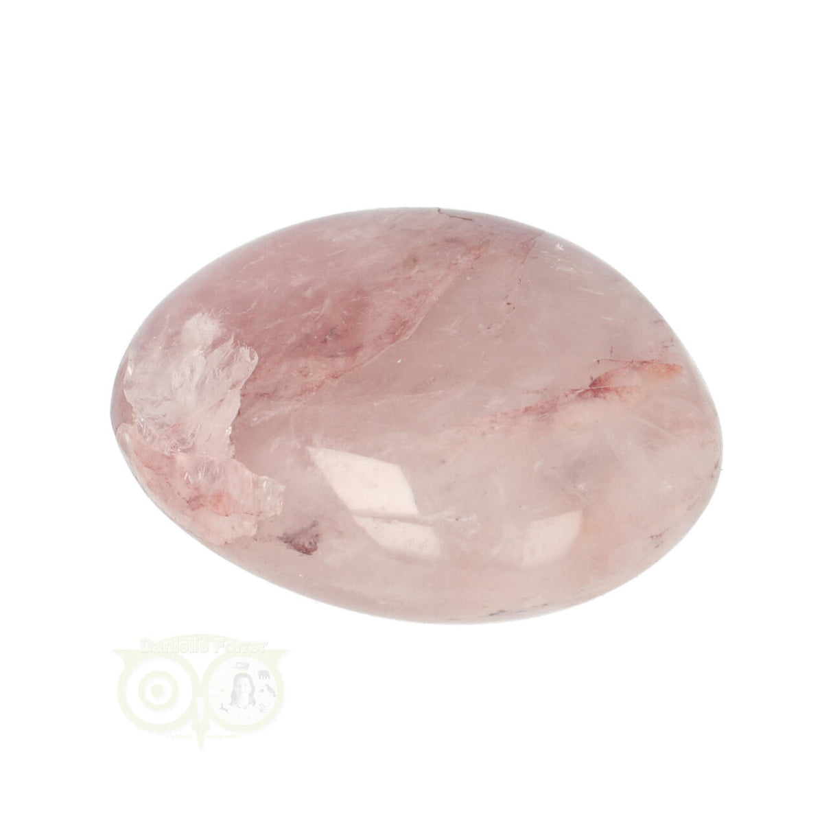 Hematoide kwarts handsteen Nr 35