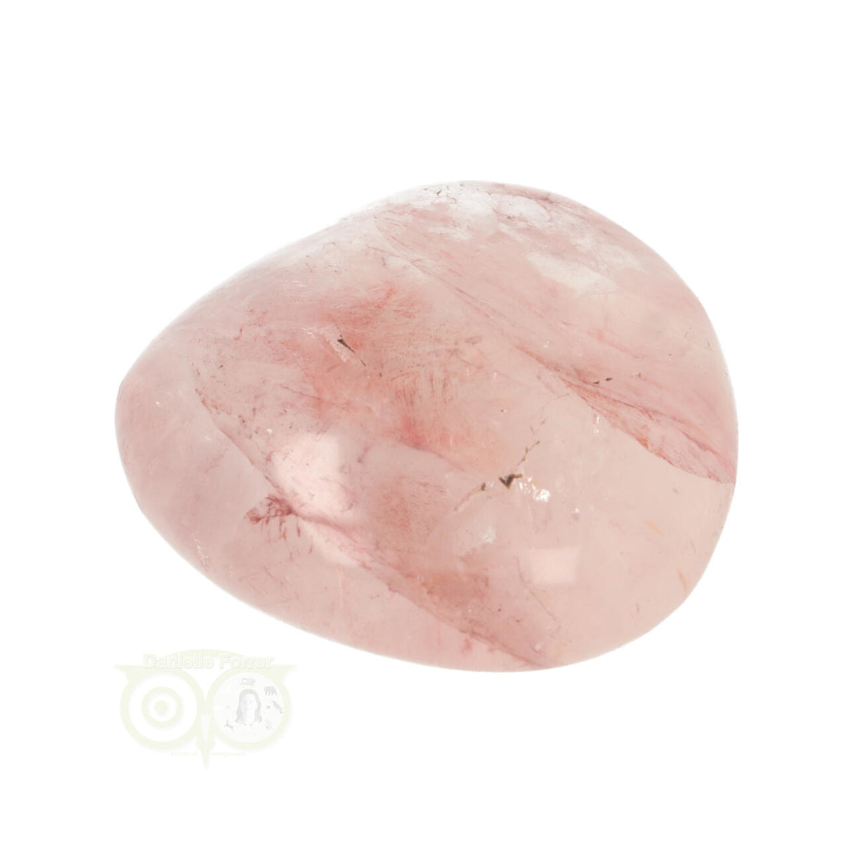 Hematoide kwarts handsteen Nr 40