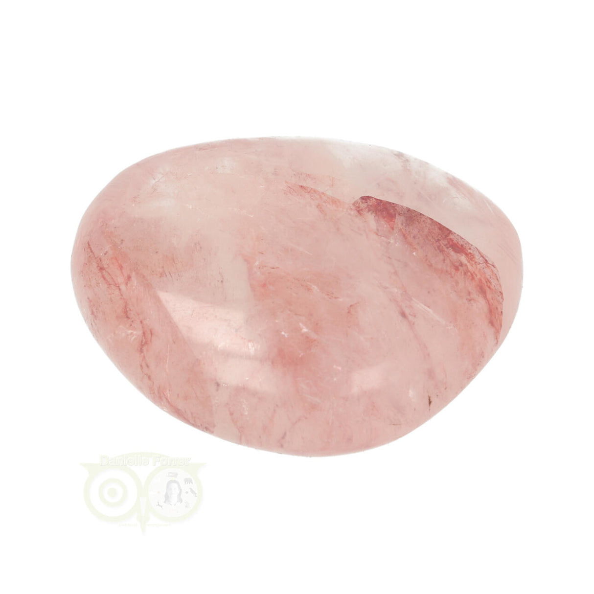 Hematoide kwarts handsteen Nr 40