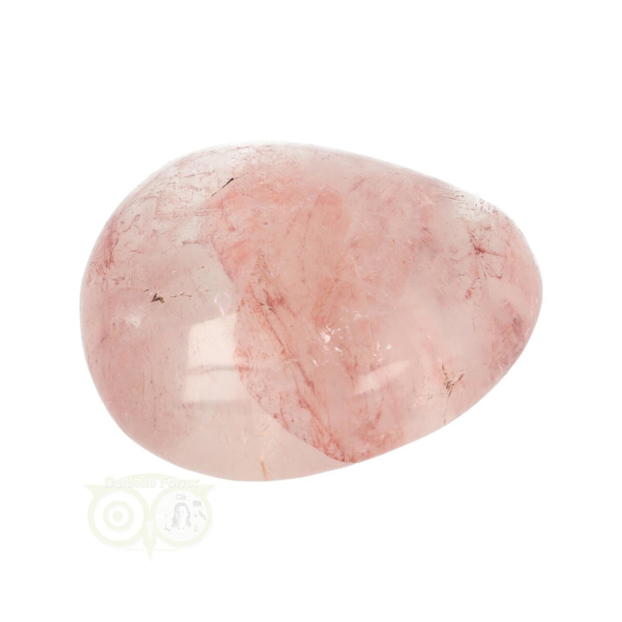 Hematoide kwarts handsteen Nr 40