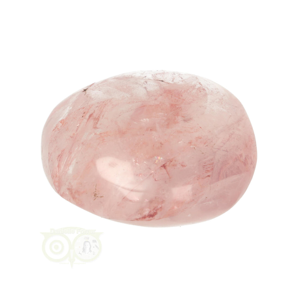 Hematoide kwarts handsteen Nr 40