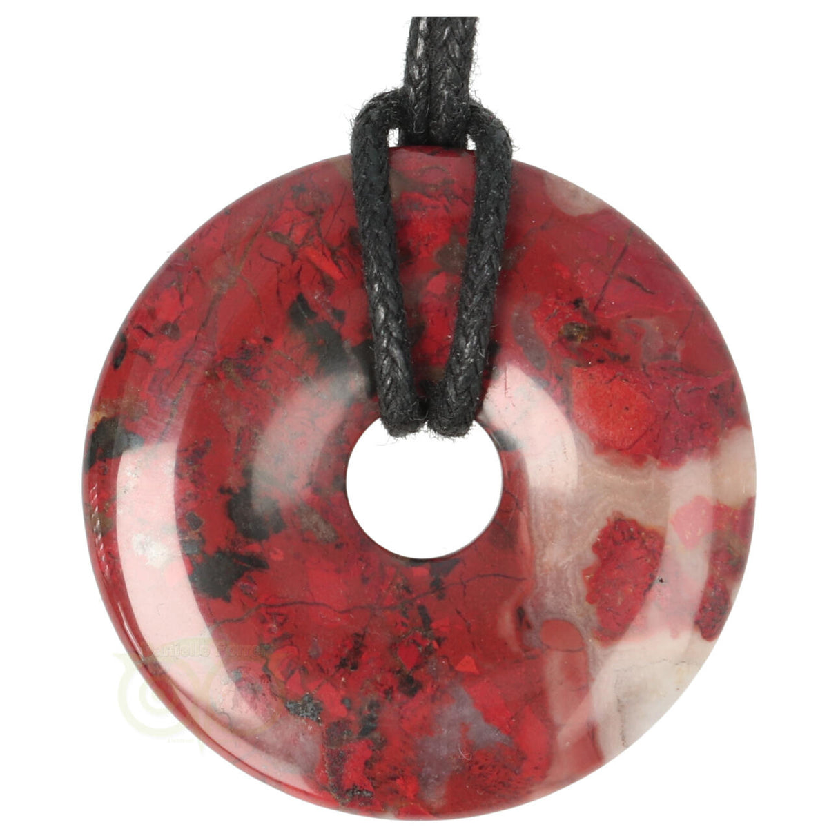 Jaspis Breccie Donut Nr 12 - Ø 4 cm