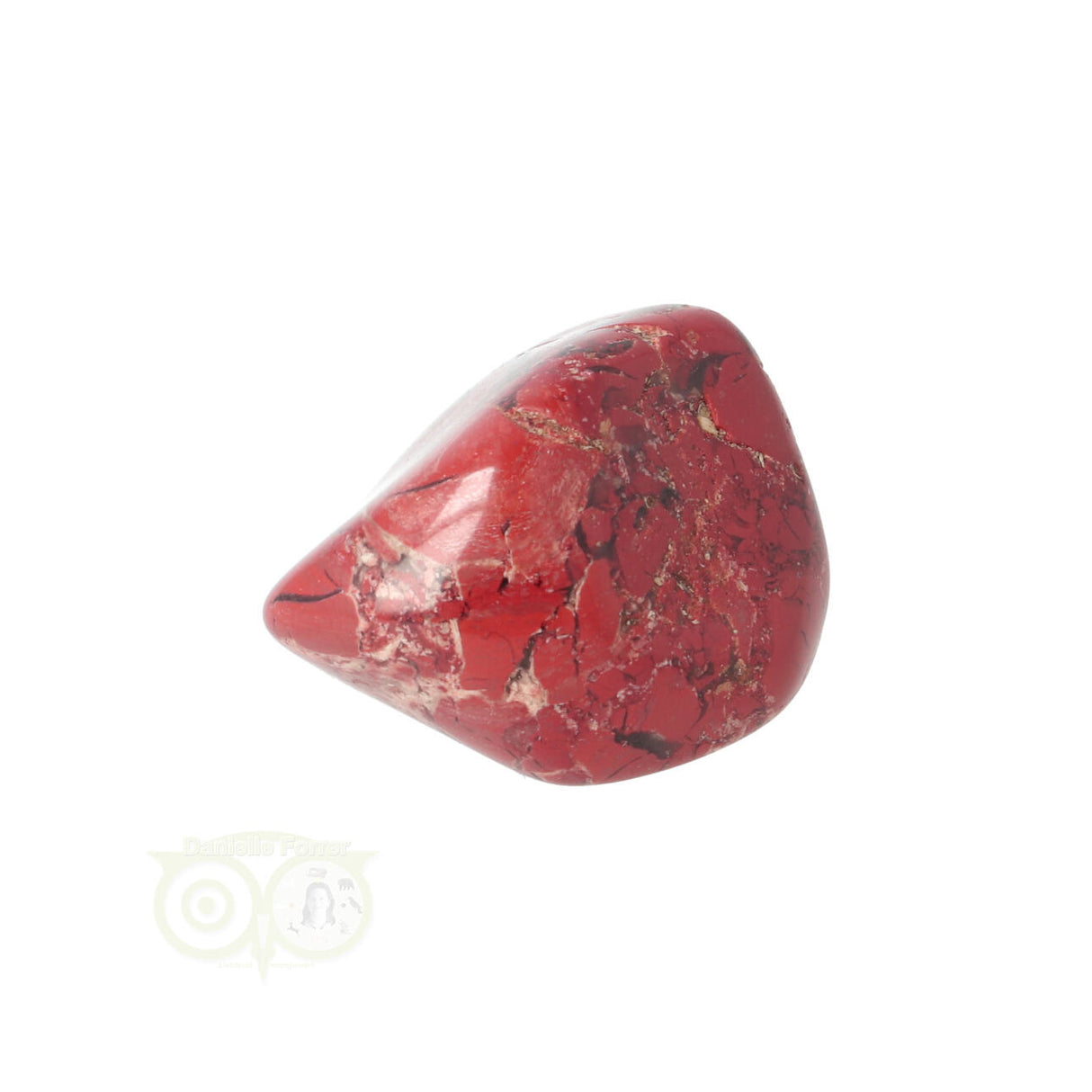 Jaspis Breccie knuffelsteen Nr 20