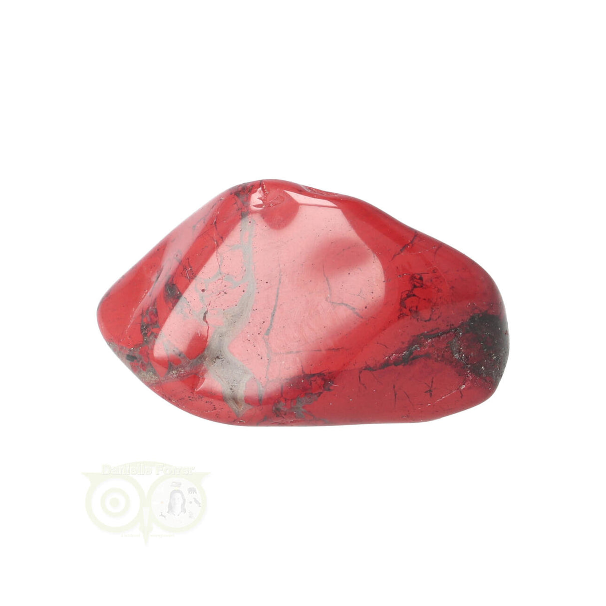 Jaspis Breccie knuffelsteen Nr 21