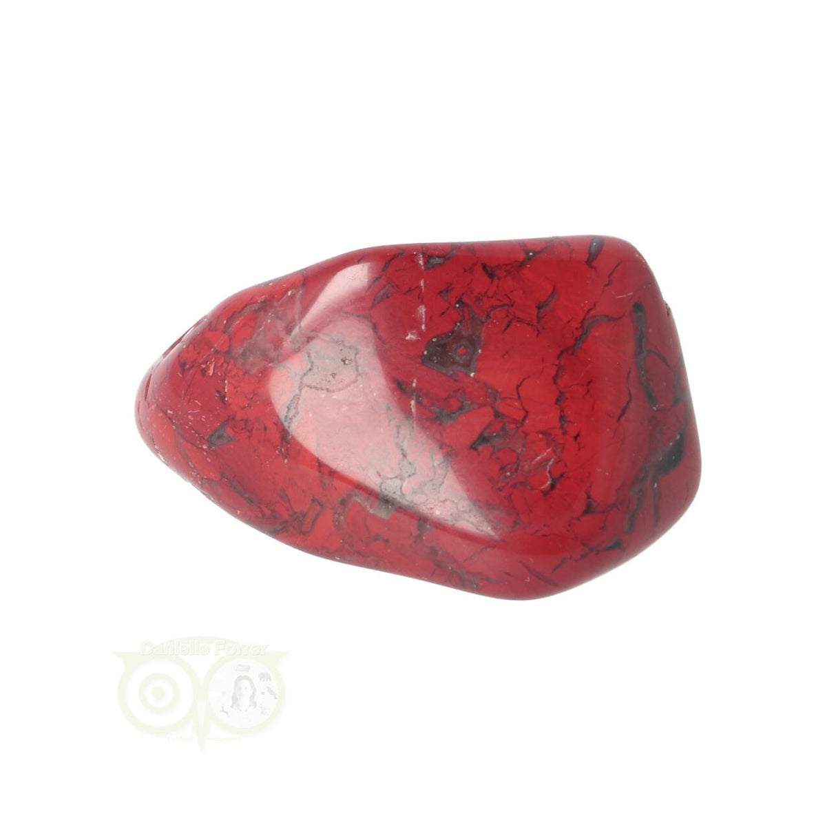 Jaspis Breccie knuffelsteen Nr 22