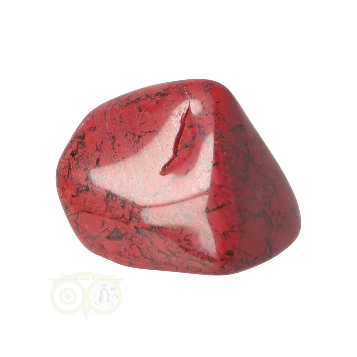 Jaspis Breccie knuffelsteen Nr 23