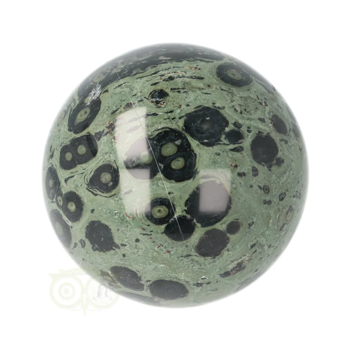 Jasper Kambaba (Eldarite) sphere No. 25 - Ø 6.98 cm