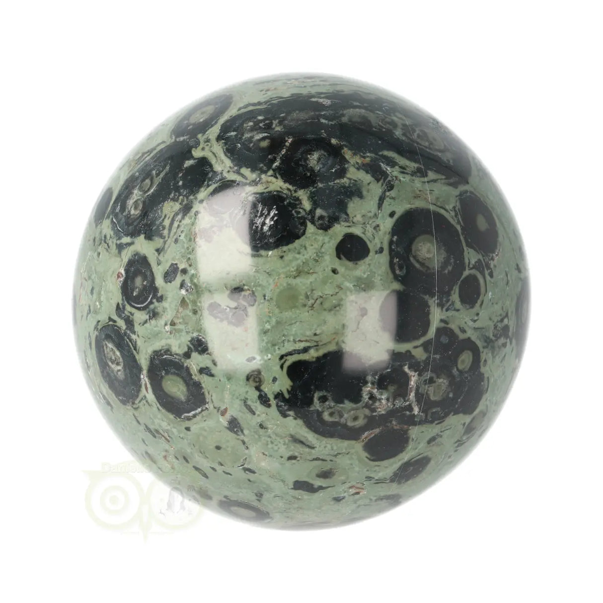 Jasper Kambaba (Eldarite) sphere No. 25 - Ø 6.98 cm