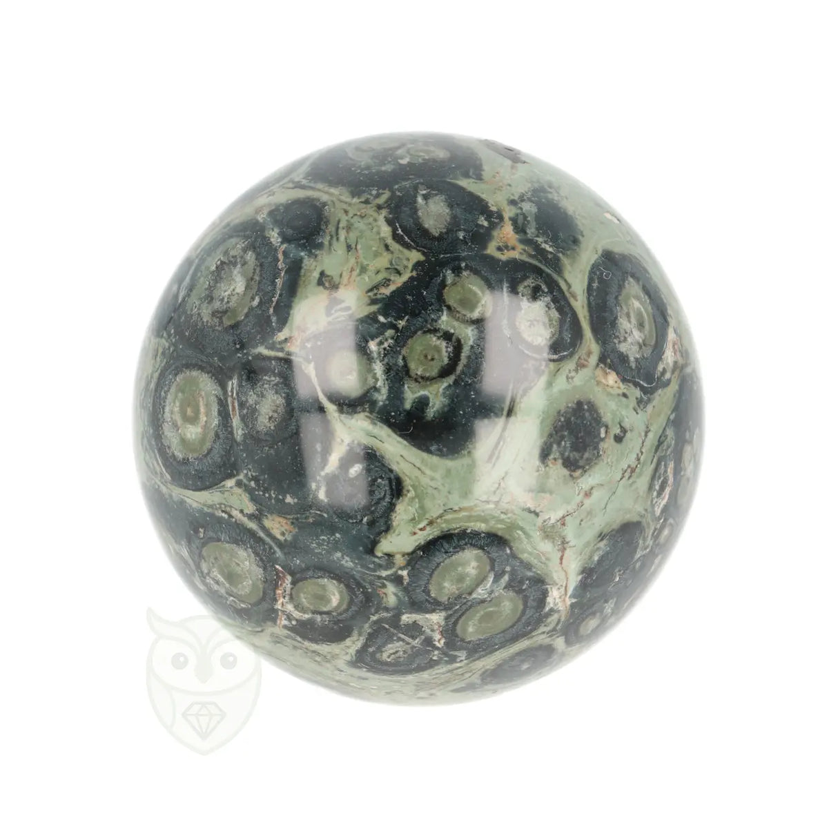 Jaspis Kambaba (Eldariet) bol Nr 27 - Ø 5.62 cm