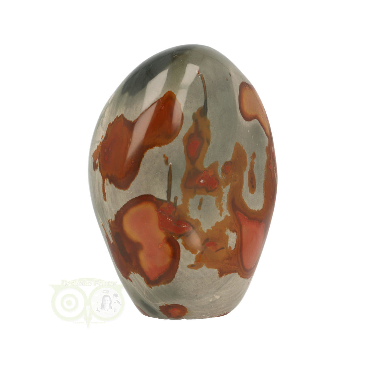 Jaspis Polychroom sculptuur Nr 19