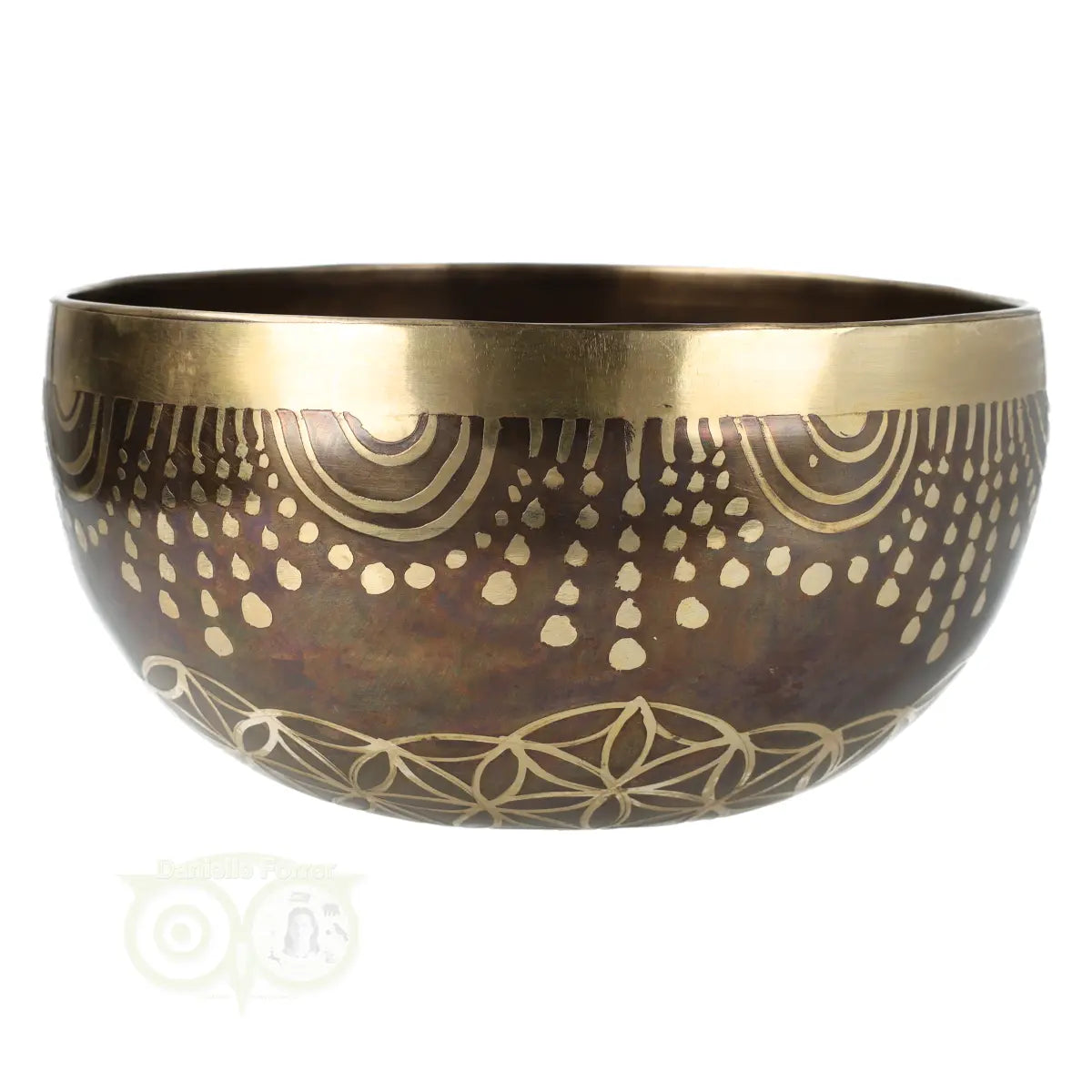 Singing bowl 'Flower of Life' - 998 grams
