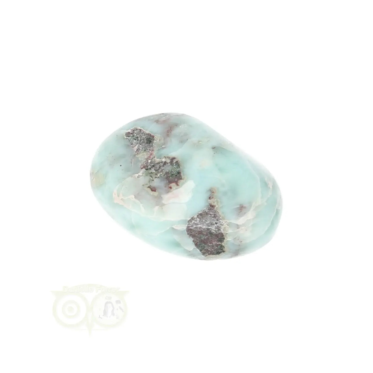 Larimar trommelsteen Nr 22