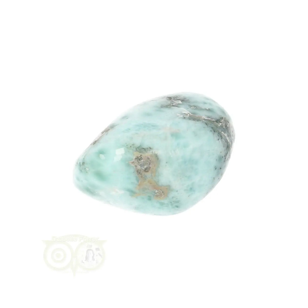 Larimar trommelsteen Nr 24