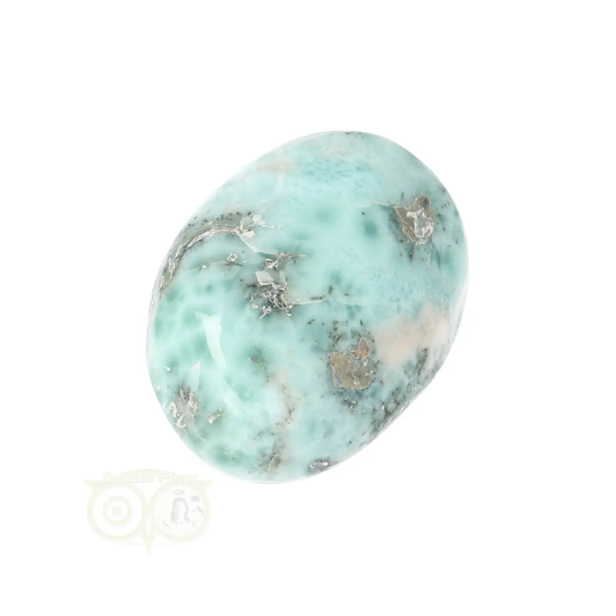 Larimar trommelsteen Nr 24