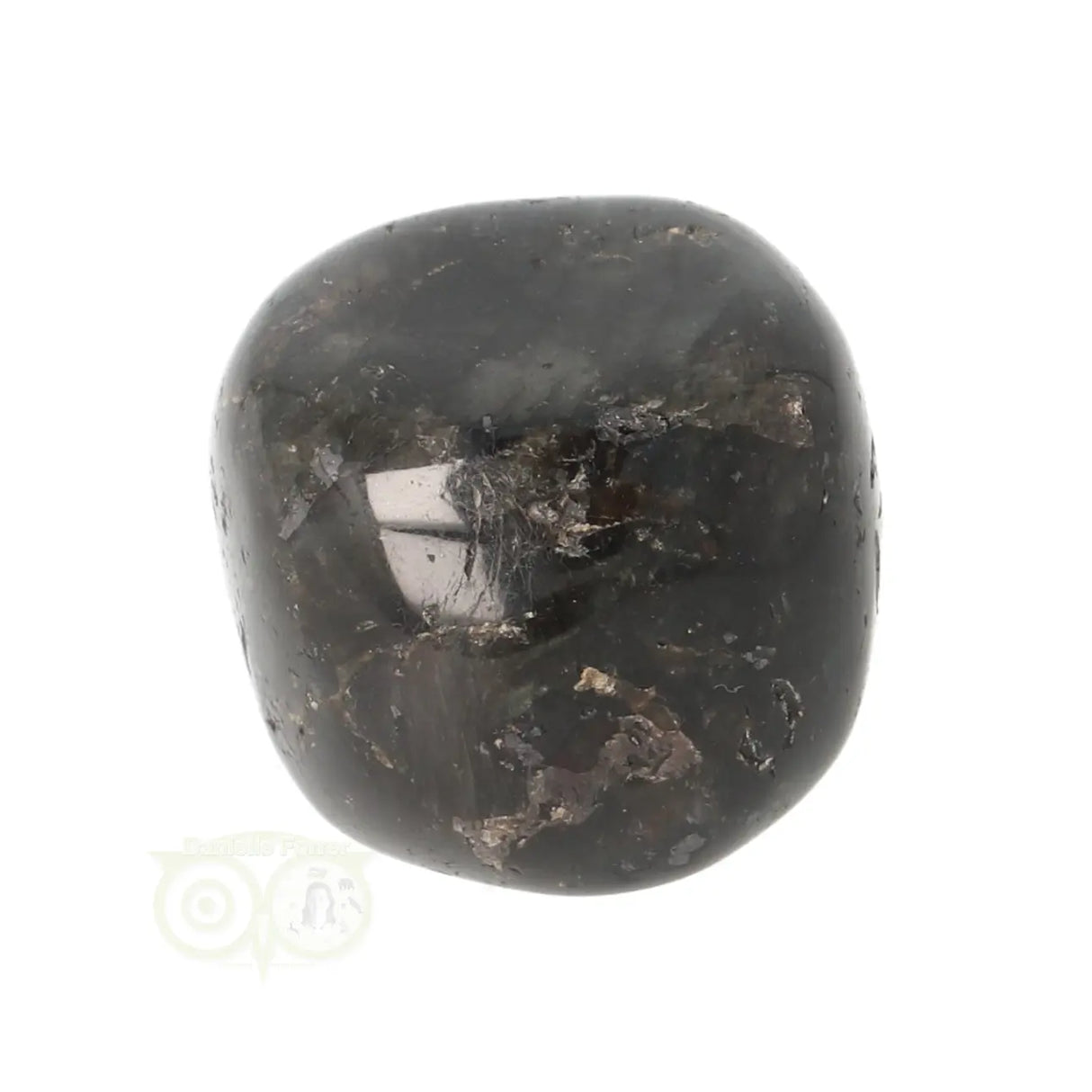 Larvikiet trommelsteen Nr 36