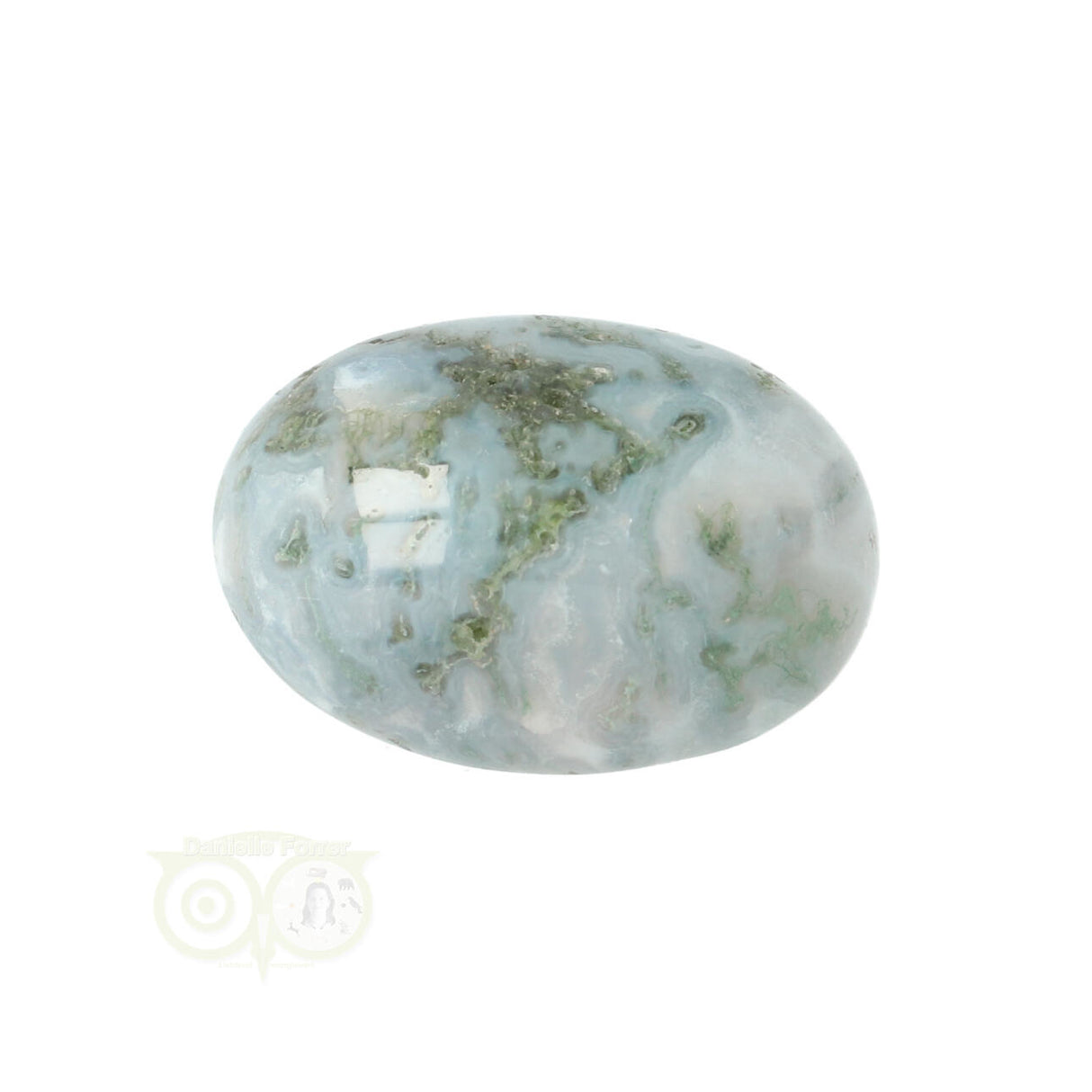 Mosagaat trommelsteen rond Nr 21