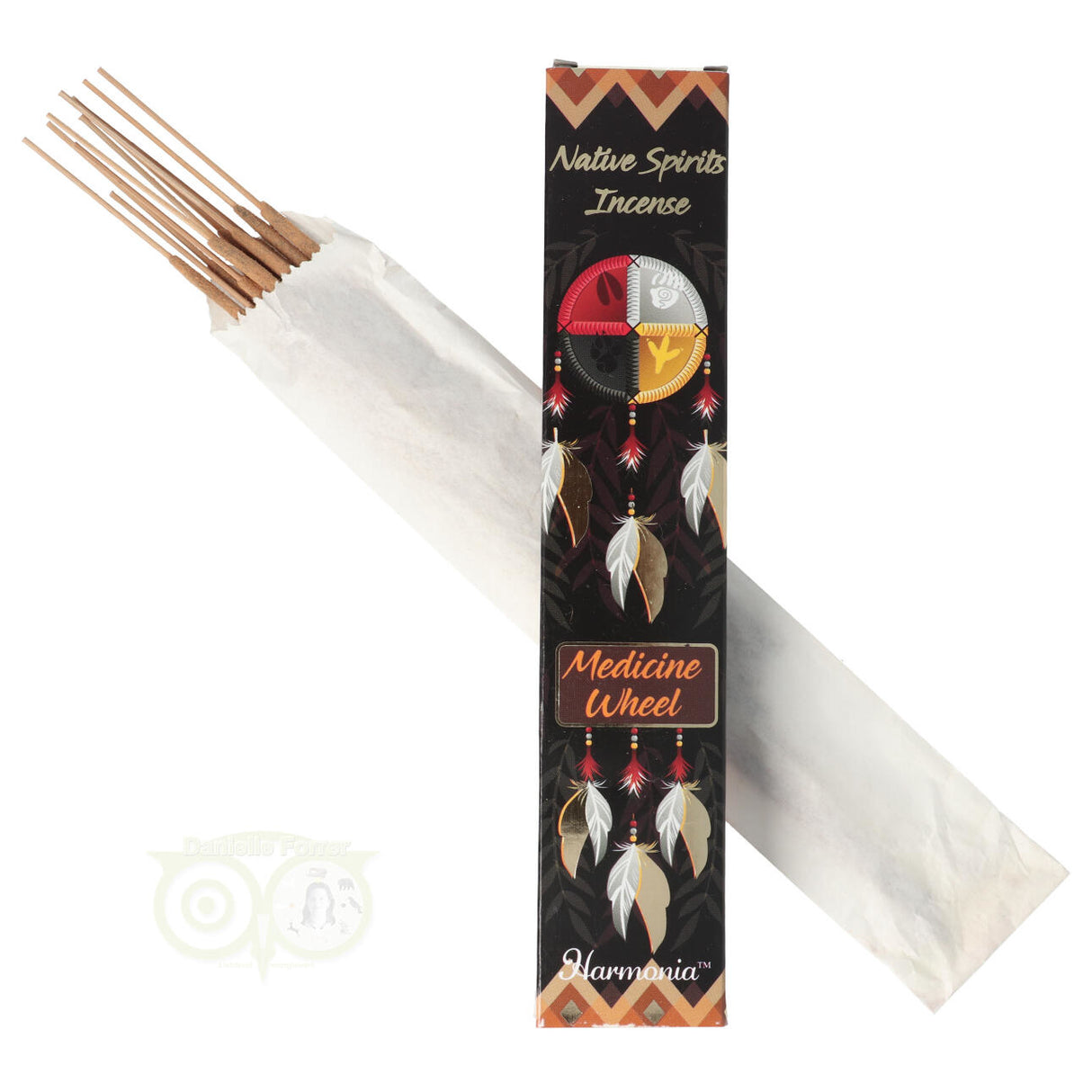 Native spirits wierook Medicijnwiel - Musk -12 sticks