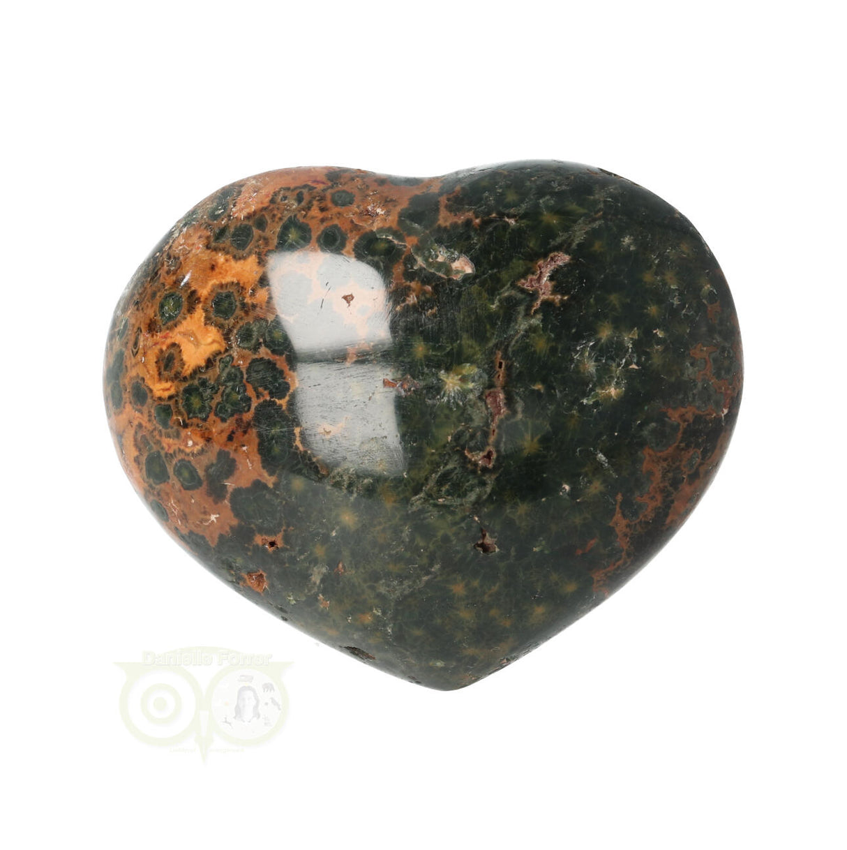 Oceaan Jaspis hart 133 gram