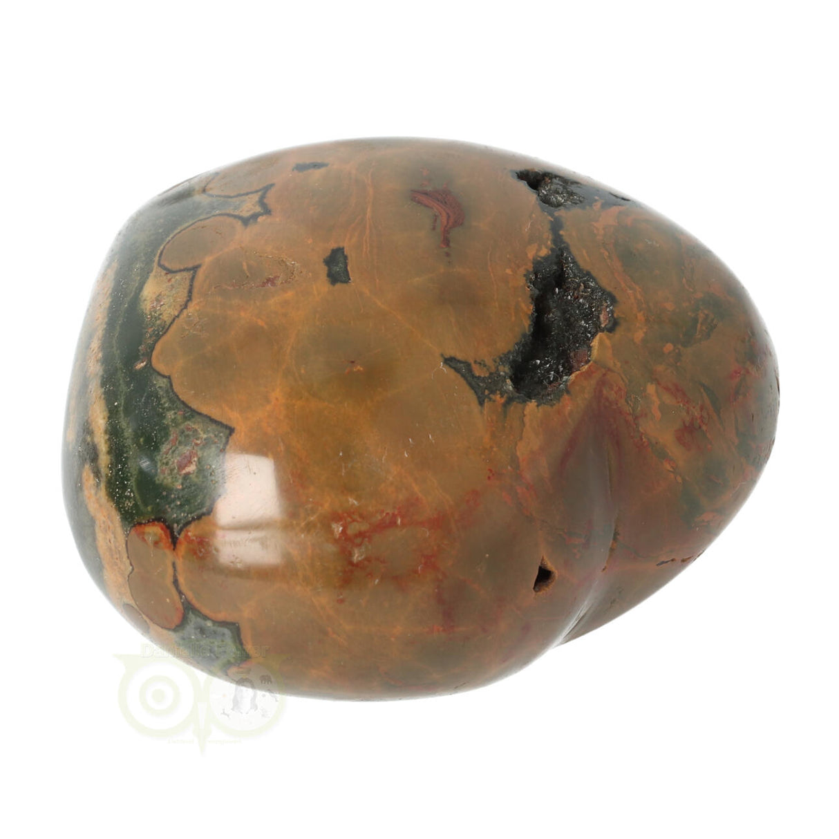 Herz aus Ozeanjaspis, 253 Gramm